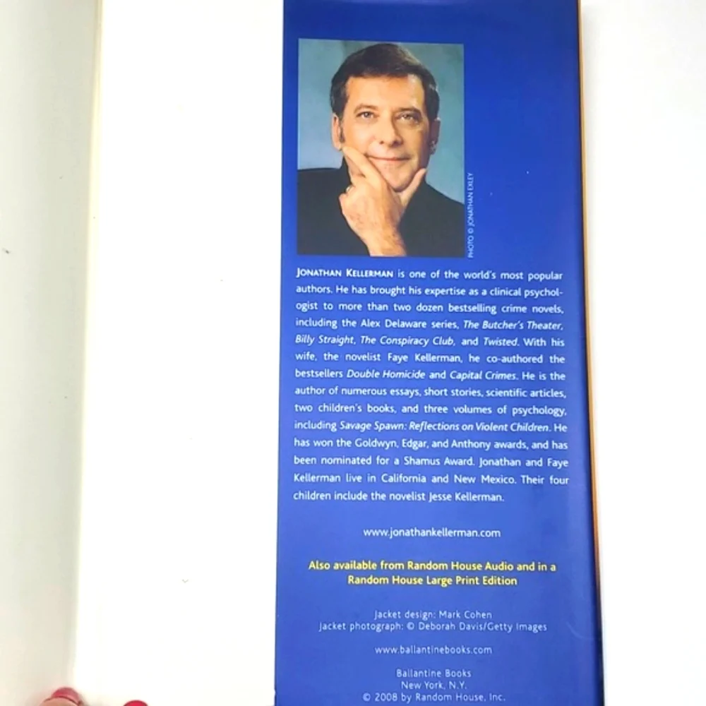Jonathan Kellerman Compulsion Hardback Book